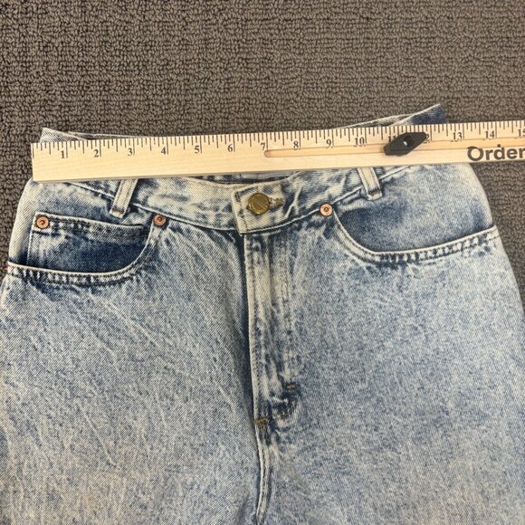 Vintage Palmettos Mom Jeans Womens  11 Acid Wash Cotton High Rise Tapered 25X28 - Picture 3 of 12